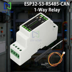 ESP32-S3-RS485-CAN 1-way WiFi Bluetooth Relay Industrial Control Board Isolated RS485/CAN Industrial Expansion Module or Sensor