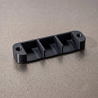 Suitable for WAGO 221 series: Mounting clips and organizers for securing and organizing terminal connectors.