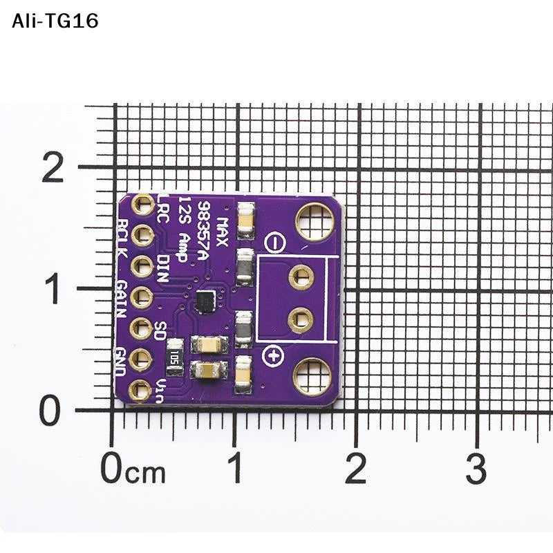 【TG16】1 Set 3006 I2S 3W Class D Amplifier Without Filtering DIY Power Amplifier Board MAX98357A Audio Amplifier Module