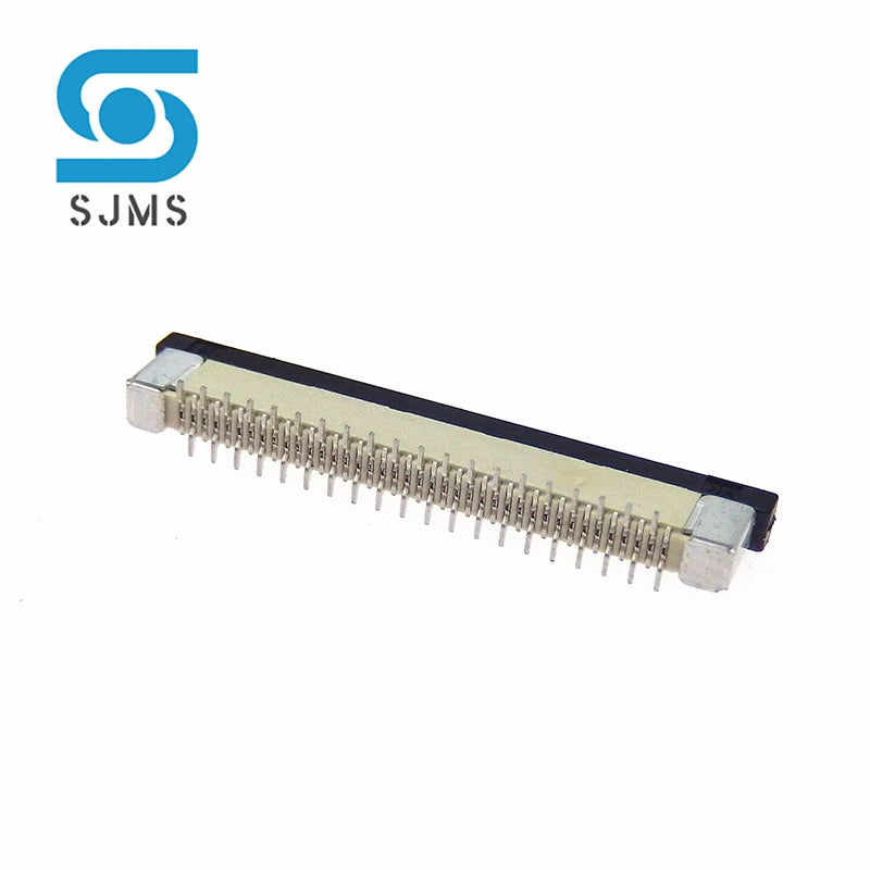 5/10pcs FPC FFC socket 0.5mm Pitch 4 5 6 8 10 12 16 18 20 26 28 30 34 40 50P 54 60 Pin Vertical Type Ribbon Flat Cable Connector