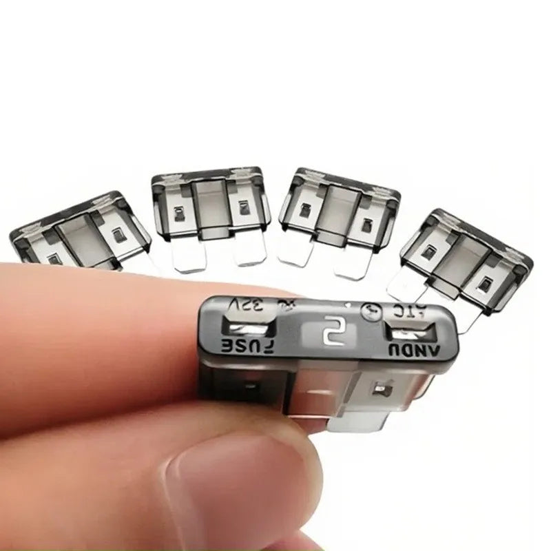 Fuses Standard 10-100pcs 5-40A Automotive Blade Fuse Kits Blade Type Fuse Replacement for Car/RV/Truck/Motorcycle/Boat Etc