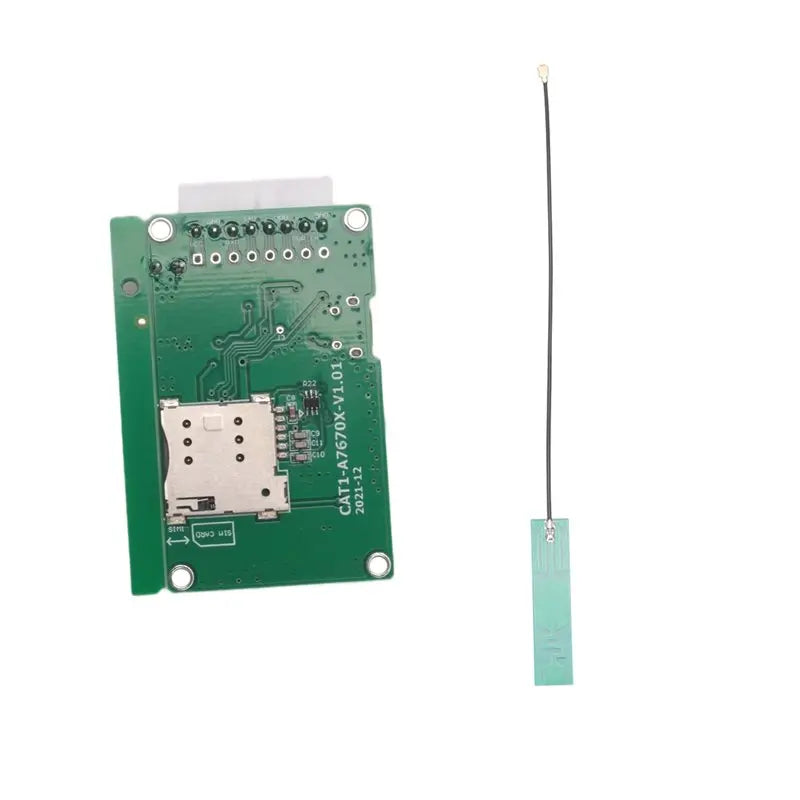 A7670E SIMCOM 4G LTE Cat1 Module 4G LTE Cat1 Module With SIM Card Slot TTL UART 2G LTE-FDD B1/B3/B5/B7/B8/B20 GSM 900/1800Mhz