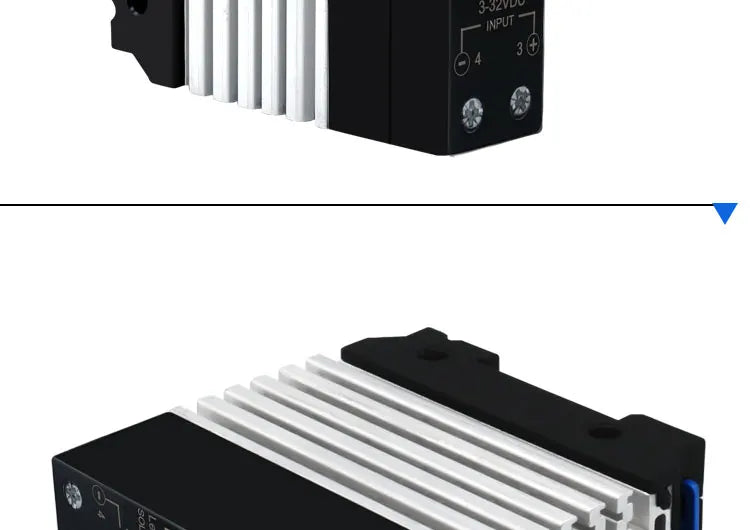LCTC SSR Solid State Relay Single Phase Din Rail Mounted Slim Relay With Heat Sink 10A 25A 40A 50A 60A 80A Industrial Relay