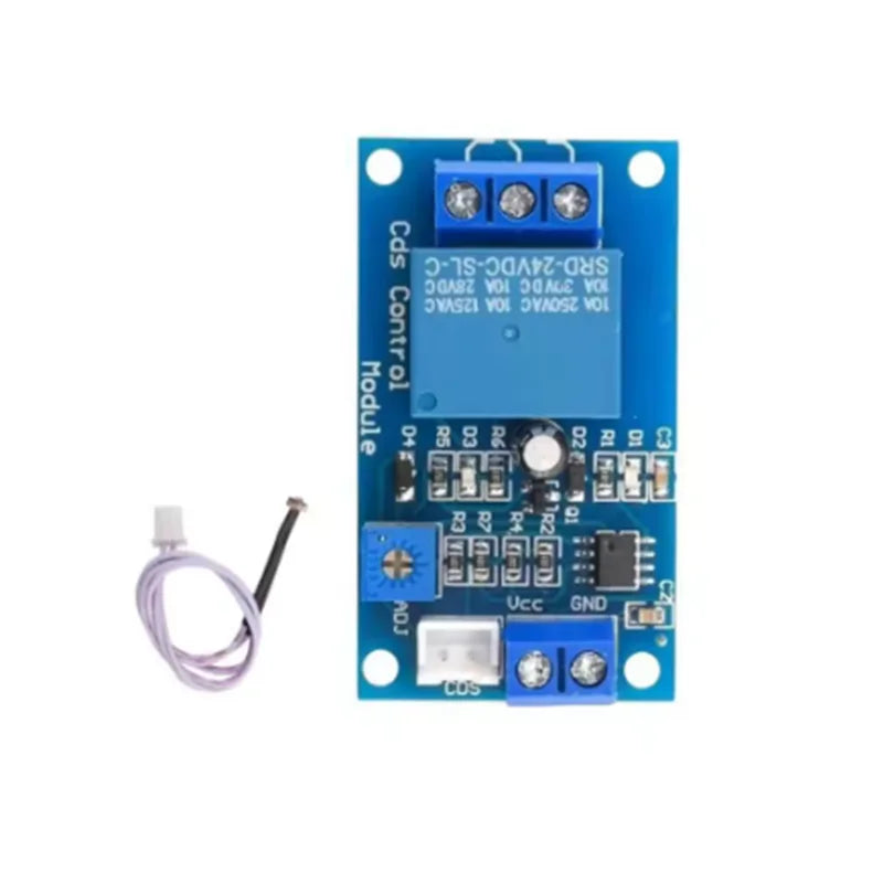 XH-M131 DC 5V/12V/24V Light Control Switch Photoresistor Relay Module Detection Sensor Brightness Automatic Control Module