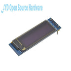 0.91 Inch 128x32 IIC I2C White / Blue OLED LCD Display DIY Module SSD1306 Driver IC DC 3.3V 5V 