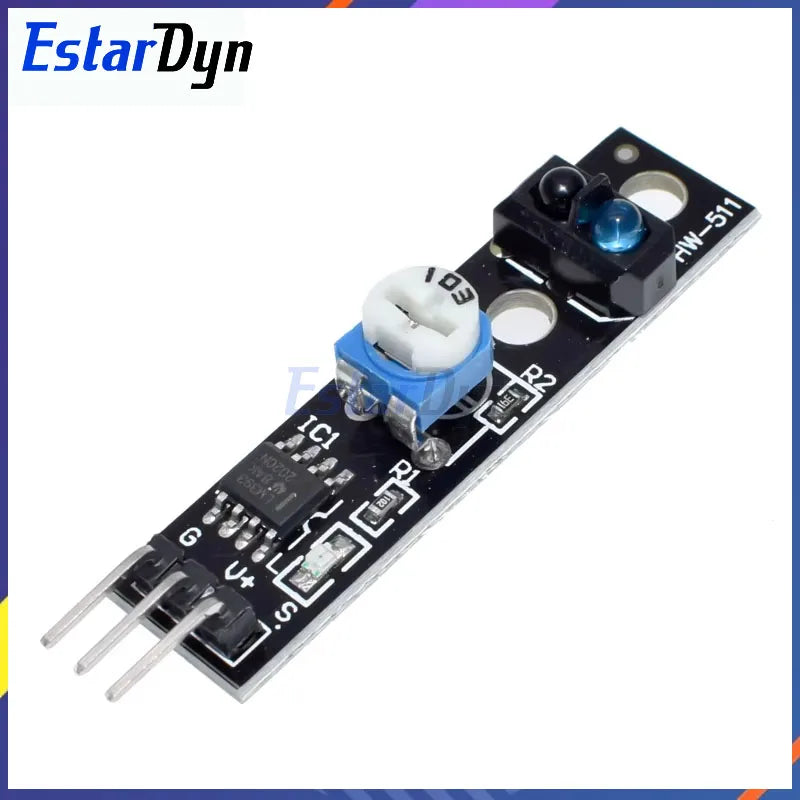 Estardyn TCRT5000 IR Infrared Line Track Follower Sensor TCRT5000L Obstacle Avoidanc For AVR ARM PIC DC 5V