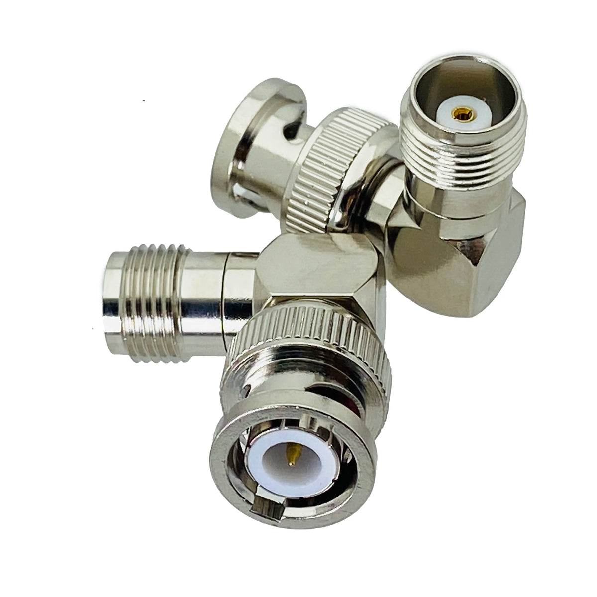 1pcs Adapter BNC to TNC Male plug & Female jack RF Coaxial Connector Wire Terminals straight