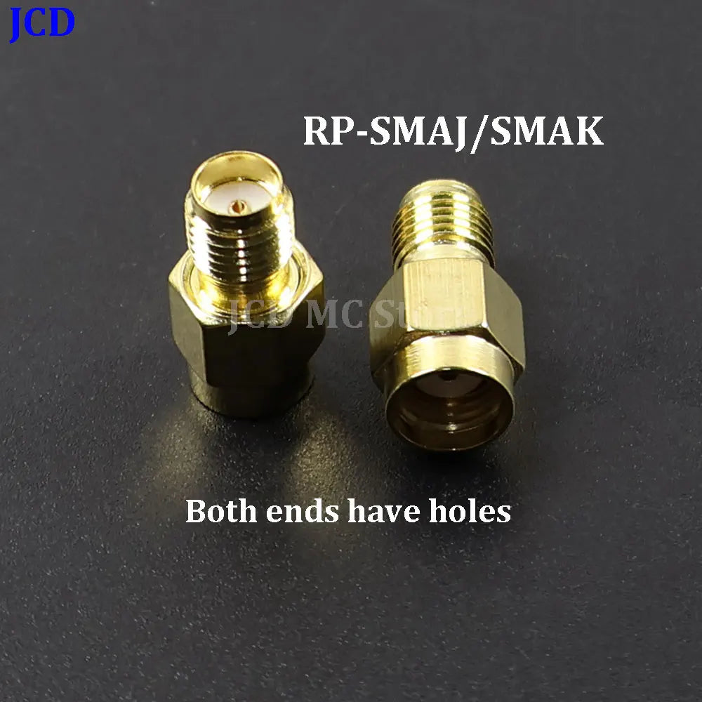 1/3/5piece SMA Male Female RF Straight Connector 90 Degree Right Angle Tee Type 3Way Splitter RPSMA To RP-SMA Male Adapter