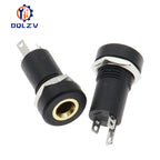1/3/5PCS 3.5MM Audio Jack Socket Stereo 3 Pole Solder Panel Mount With Nut Connector Headphone Female Socket PJ-392A PJ392A