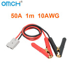Crocodile Electrical Battery Clamp, Alligator Clips, Test Connector for Jumper Cables Boost, Car Caravan Van, 150A