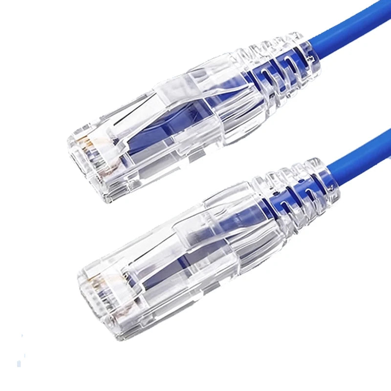 (5pcs/Pack) Patch Cord RJ45 Colour UTP Cat6A 28AWG Slim Ethernet Network Cat 6 Ethernet Cable 4 PVC Cat7 STP Internet Lan Cable