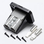 Fixed Base For Anderson Connector For Electric Vehicle Charging, PC Flame Retardant Shell, 50A 120A 175A Rated Current, 600V