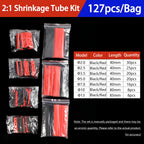 Heat Shrink Tubing Kit 73-900PCS 2:1 3:1 4:1 Ratio Cable Wire Insulation Sleeve Electrical Repair Protector Heat-Shrink Tube Set