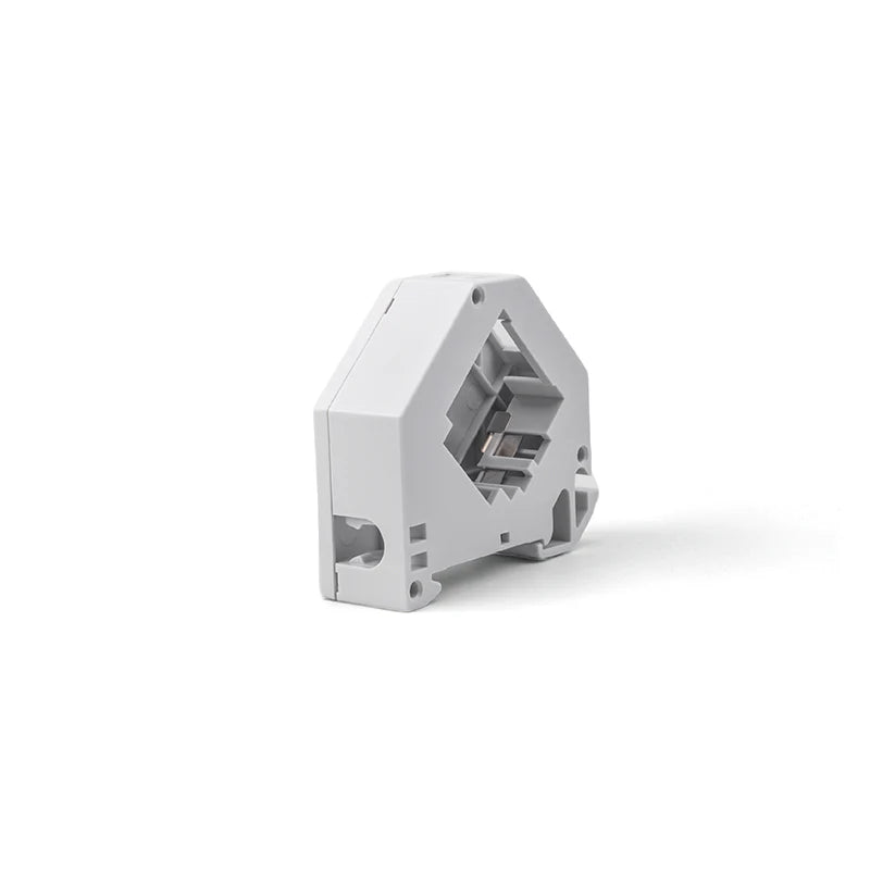 (10PCS/PACK) Linkwylan Keystone Jack Holder Housing For Din-Rail Mounting Adapter For Module With Labeling Field IP20 Dust-Proof
