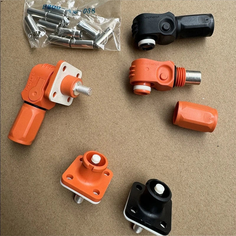 120A Amphenol Quick Connect Single Core Terminal Adapter Waterproof Plug Socket Connector New Energy Storage Battery PV Inverter