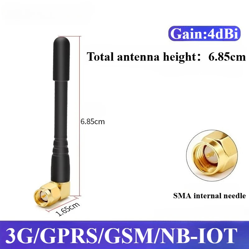 1Pcs 868MHz 915MHz Antenna 3dBi-10dBi SMA Male Head GSM/GPRS/2G/3G Antenna Waterproof Rubber Rod Antenna