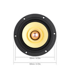 AIYIMA 1Pcs 4 Inch Full Range Speaker Unit 4 8 Ohm 25W Speaker Tweeter Woofer Aluminum Bullet Audio Home Theater Loudspeaker
