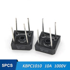 5PCS LAUBEI Diode Bridge Rectifier KBPC5010 KBPC1010 KBPC1510 KBPC2510 KBPC3510 Rectifiers 10A 15A 25A 35A 50A