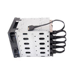 RGEEK 4pin IDE Molex 1 To 5 SATA 15pin Splitter Hard Drive HDD SSD Power Supply Cable Cord For Chia Coin Mining 18AWG Black