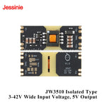 5pcs/1pc Isolated DC-DC Power Module Wide Voltage 3-42V Input JW3510 5V 12V Output XC7010 15-70V Stabilizer Board Reserved LDO