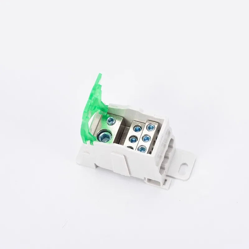 Distribution Box One In Several Out Power Wire Universal Electric Connector Junction Din Rail Terminal Block UKK 80A160A250A400A