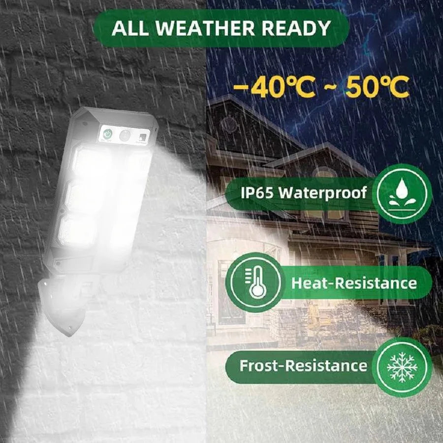 80000000LM 2000W Powerful LED Solar Light Outdoor Powerful Garden Wall Solar Lamp Motion Sensor Solar Lights IP66 Street Lamp
