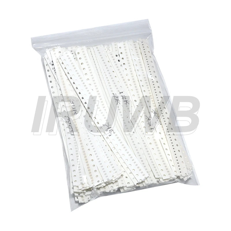 80valuesX 50pcs=4000pcs Sample Kit 0402 SMD 5% Resistor Kit 4000pcs Assorted Kit 10ohm-1M ohm