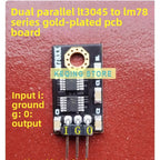 HIFI LT3045 module Linear DC voltage regulator module Power supply Ultra-low noise Low ripple Ultra-low dropout LDO Module Board