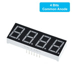 1/5/10PCS 0.56 inch LED display 7 Segment 1 Bit/2 Bit/3 Bit/4 Bit Digit Tube Red Common Cathode / Anode Digital For Arduino