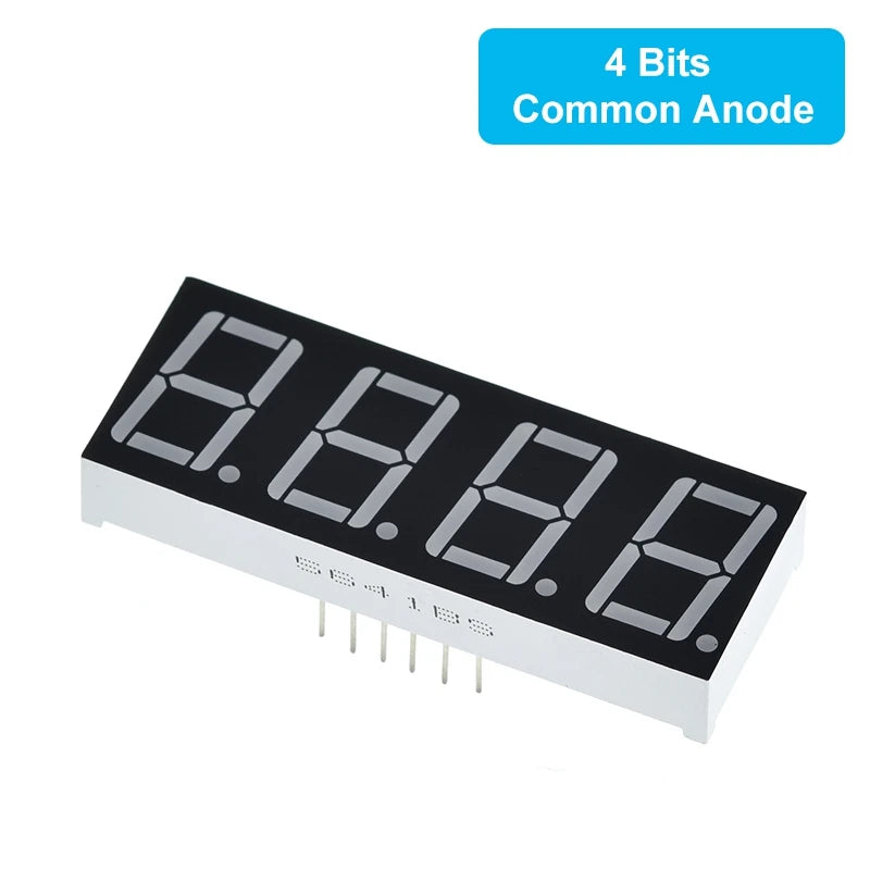 1/5/10PCS 0.56 inch LED display 7 Segment 1 Bit/2 Bit/3 Bit/4 Bit Digit Tube Red Common Cathode / Anode Digital For Arduino