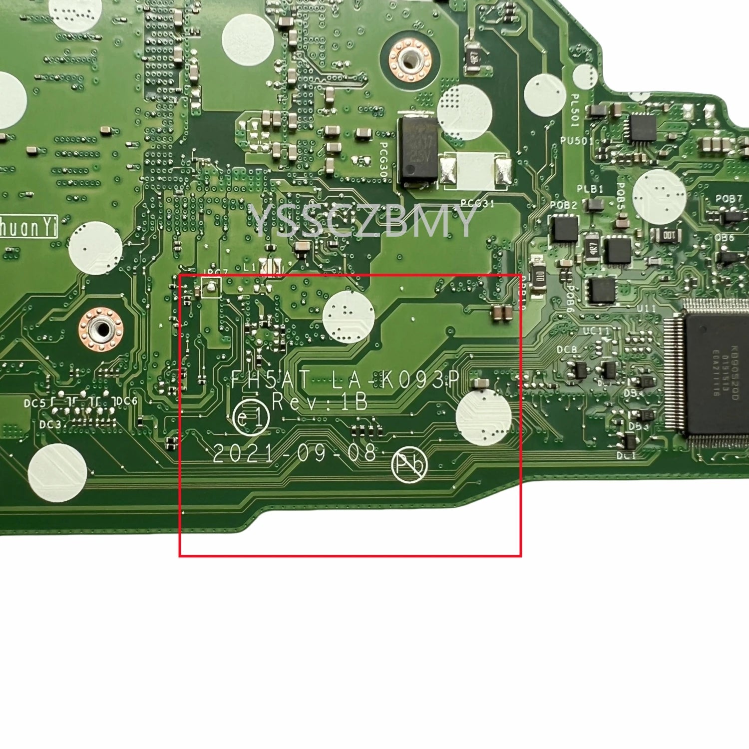 FH5AT LA-K093P Mainboard For Acer Aspire A515-56 Laptop Motherboard With CPU i3 i5 i7 RAM 4GB Test OK