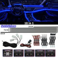 Symphony Car Ambient Lights Kit 18 in 1 LED Interior RGB APP Control Acrylic Guide Strip Light Auto Atmosphere Lamp