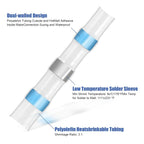 50-500PCS Heat Shrink Solder Seal Wire Connectors Tube Terminals Butt Connectors Terminals Solder Sleeve Wire Splice Connector