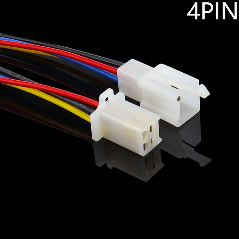 1set 2.8mm 2/3/4/6/9 pin Automotive Quick connection Electrical wire connector Male Female cable terminal plug Kits Motorcycle