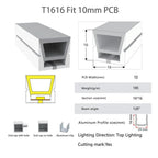 WS2812B WS2815 Neon Silica Gel Tube IP67 Waterproof Outdoor For WS2811 WS2813 SK6812 5050 Addressable RGB LED Strip