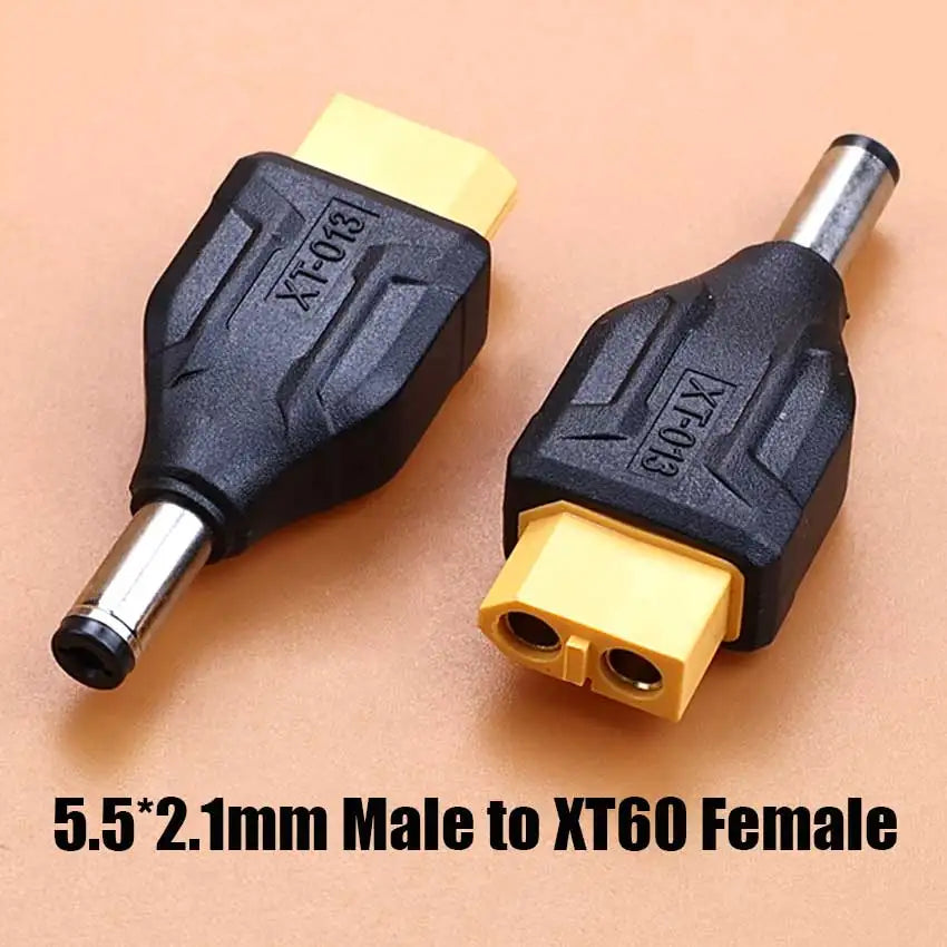 XT60 To USB Type C DC Power Connector Set XT60 Female To Type-C DC 5.5x2.1 5.5x2.5 Jack Charging Plug Adapter For UAV Laptops