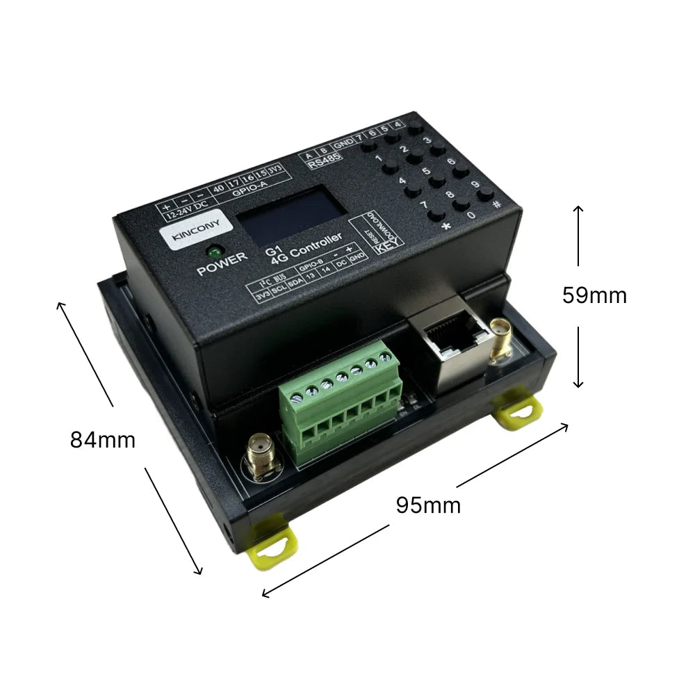 ESP32-S3 SIM7600E 4G Module DC Powered--KINCONY G1
