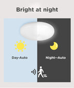 Led Motion Sensor Light 85-220V Ceiling Lamp For Home Corridor Stair Veranda Living Room Bedroom Rader Sensor Smart Night Light