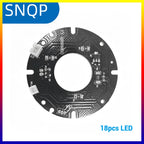 IR Infrared LED Board 850nm 18pcs LEDs Round Plate IR Illuminator Board Bulb For CCTV Security Camera