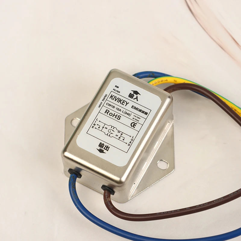 CW1B-3A/6A /10A-L(040)Anti-interference AC 220V Power Supply Filter EMI Line Audio Purifier CW1B-10A-L
