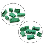 5PCS 3 4 5 6 7 8 9 PIN KF2EDG 5.08mm Opening PCB Plug-in Terminal Block 2 10 12 PIN Male Header Wire Connector 2EDG Plug-in