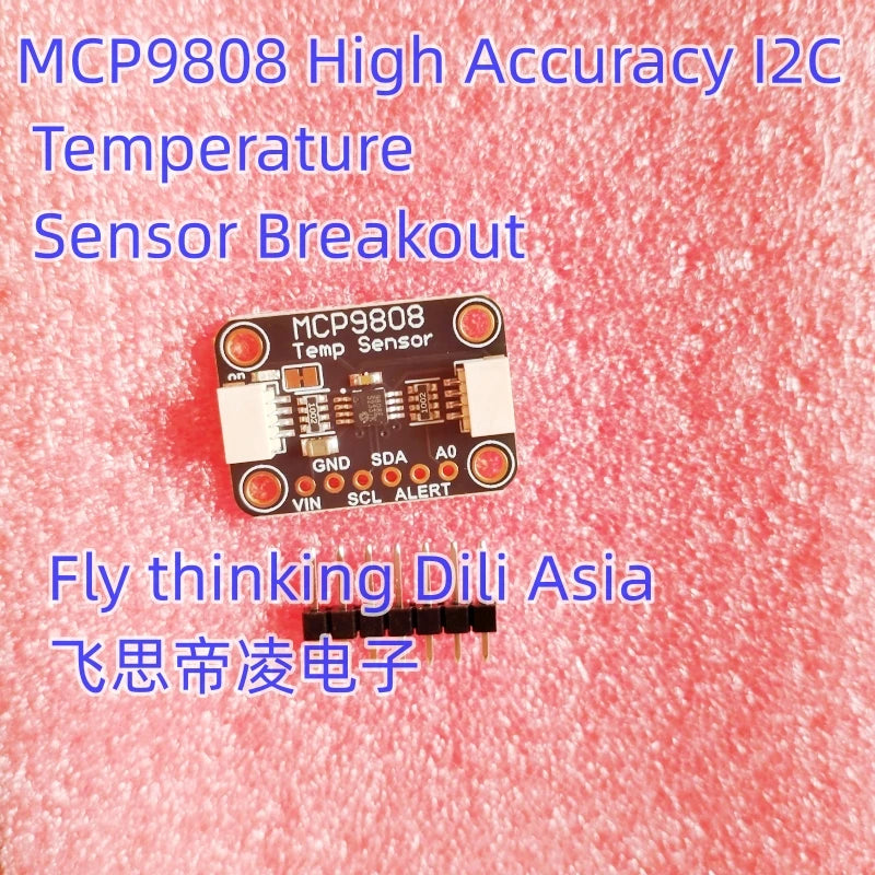 5027 1782 MCP9808 High Accuracy I2C Temperature Sensor Breakout - STEMMA QT / Qwiic