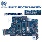 NEW For DELL Vostro 3400 3500 Inspiron 3501 Notebook Mainboard LA-K032P 07HC6F 06PGNJ I3 I5 I7-11TH CPU Laptop Motherboard Test