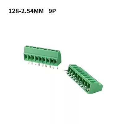 10Pcs KF128 2.54mm PCB Mini Screw Terminal Blocks Connector for Wires KF128-2.54 2P 3P 4P 5P 6P 7P 8P 9P 10P 12P 16P Terminal