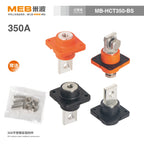 2pcs 150A 250A 350A MEB High Quality Through-wall Type High Current Lithium Battery Copper Connector New Energy Storage Terminal