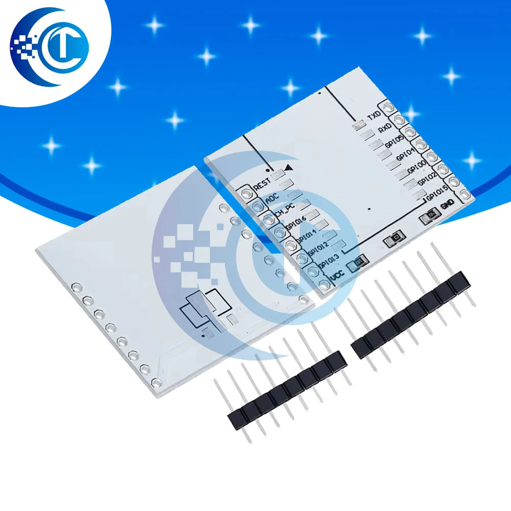 ESP8266 serial WIFI module adapter plate Applies to ESP-07 ESP-08 ESP-12E
