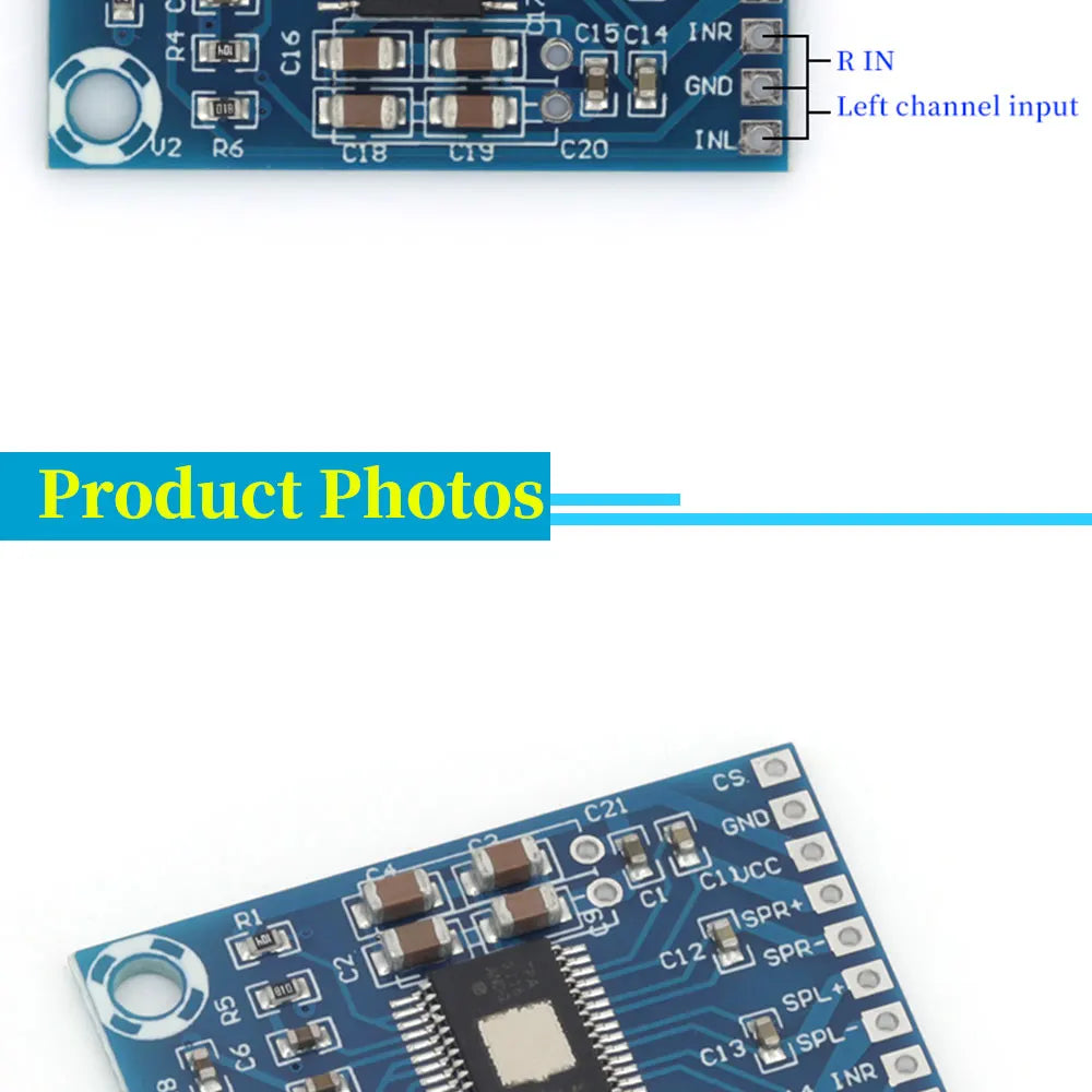 TPA3116D2 XH-M562 50W+50W 2.0 Channel Digital Stereo Audio Power Amplifier Board DC 12-24V
