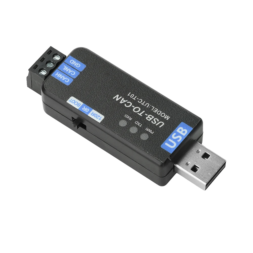 USB to CAN Bus Converter Adapter PCAN Firmware Version Usb To Can Communicate Analyzer for Industrial Network Test Development