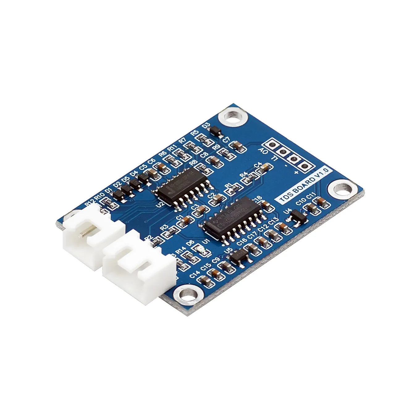 TDS Sensor Module Dissolved Solids Analog Signal Soluble Solid Water Quality Detection DS18B20 Temperature for Arduino 51/STM32