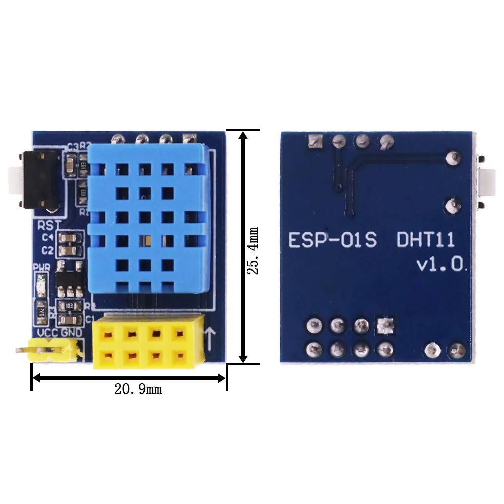 ESP8266 ESP-01S 5V WiFi Relay Module Temperature Sensor DS18B20 DHT11 DHT22 WS2812 RGB LED Remote Control Switch for Arduino
